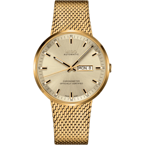 Commander Icône Yellow Gold / Champagne / Bracelet