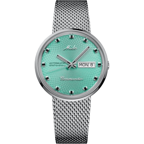 Commander 1959 Stainless Steel / Turquoise / Bracelet
