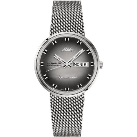 Commander Shade Stainless Steel / Grey / Bracelet