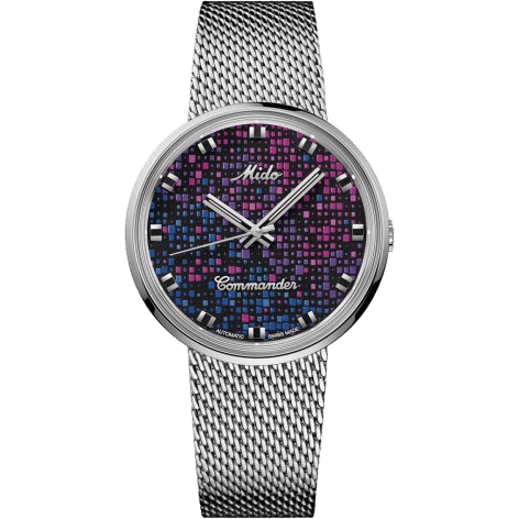Commander 1959 Stainless Steel / Pixel / Bracelet