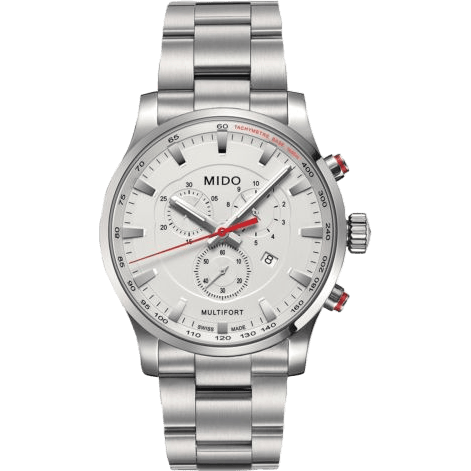 Multifort Quartz Chronograph Stainless Steel / Silver / Bracelet