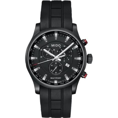 Multifort Quartz Chronograph PVD / Black