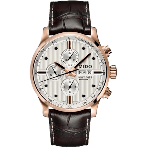 Multifort Chronograph Rose Gold / Silver