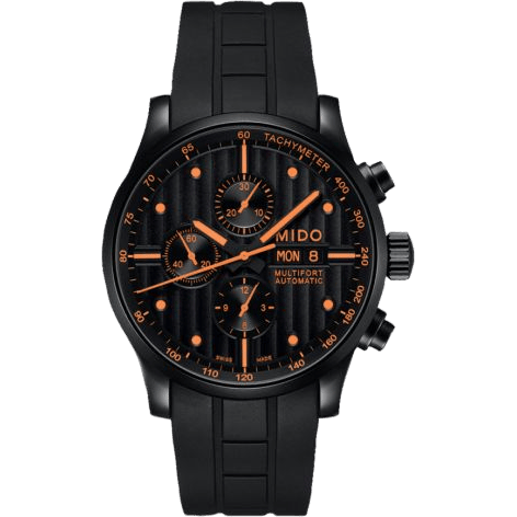 Multifort Chronograph PVD / Black / Rubber