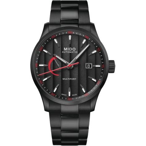 Multifort Power Reserve PVD / Black / Bracelet