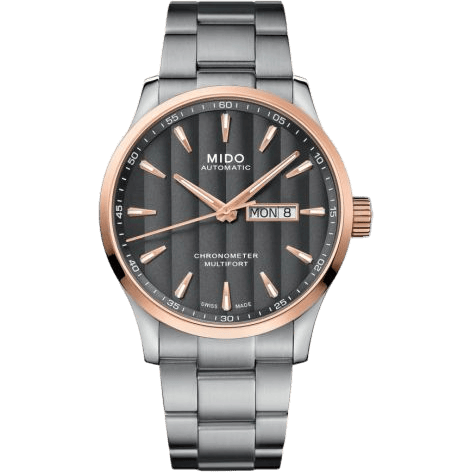 Multifort Chronometer 1 Stainless Steel / Rose Gold / Grey / Bracelet