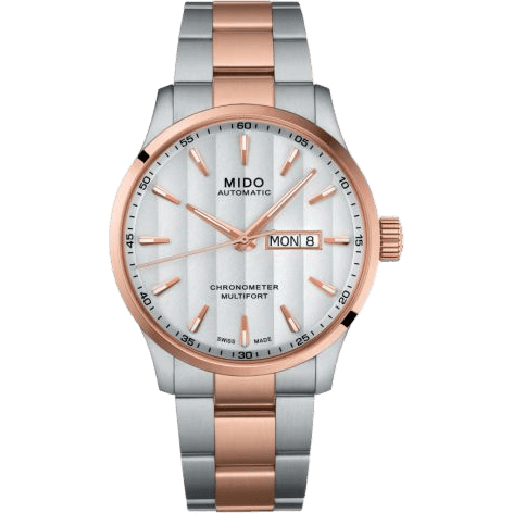 Multifort Chronometer 1 Stainless Steel / Rose Gold / Silver / Bracelet