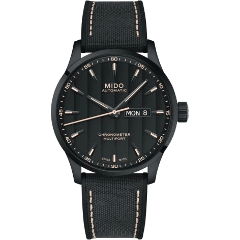 Multifort Chronometer 1 PVD / Black / Strap