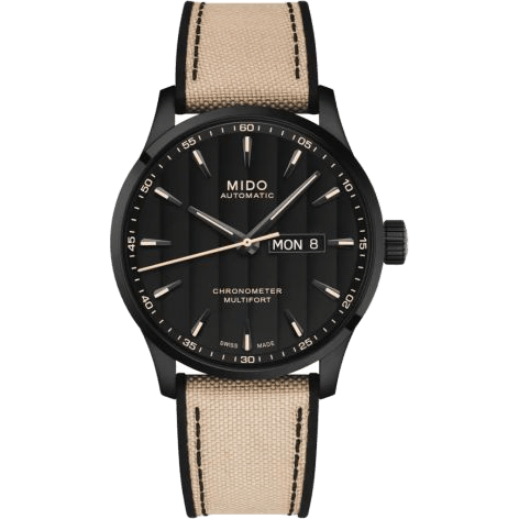 Multifort Chronometer 1 PVD / Black / Strap
