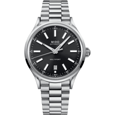 Multifort Powerwind Stainless Steel / Anthracite / Bracelet