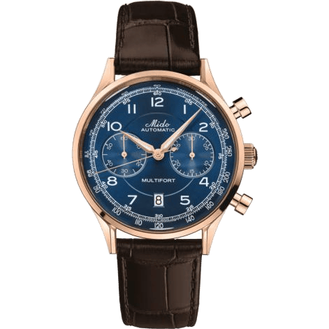 Multifort Patrimony Chronograph Rose Gold / Blue