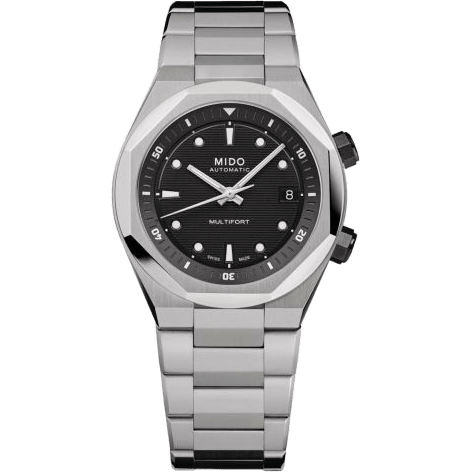 Multifort 8 Stainless Steel / Black / Bracelet