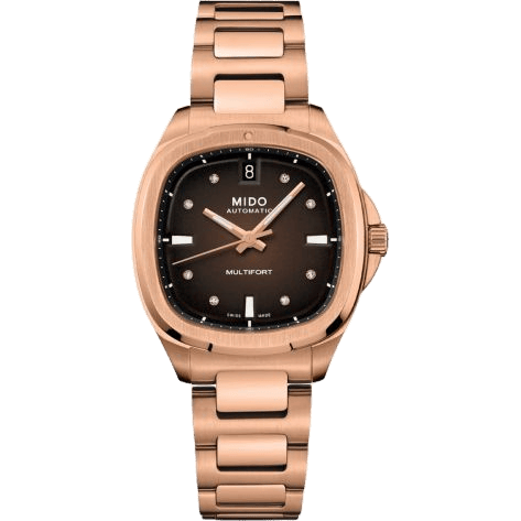 Multifort TV 35 Rose Gold / Brown / Bracelet