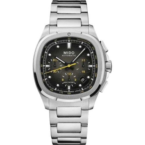 Multifort TV Chronograph Stainless Steel / Grey / Bracelet