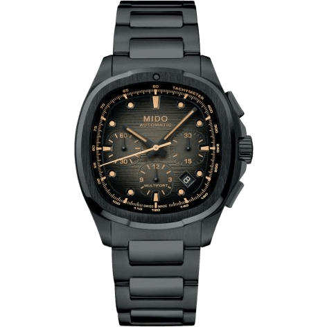 Multifort TV Chronograph PVD / Grey / Bracelet