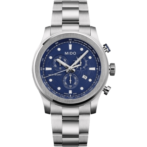 Multifort Chronograph Quartz Stainless Steel / Blue / Bracelet