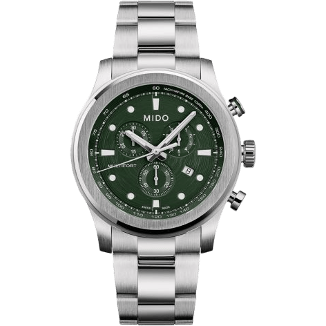 Multifort Chronograph Quartz Stainless Steel / Green / Bracelet