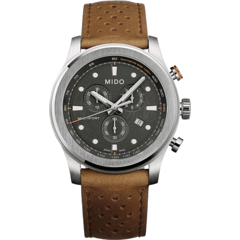 Multifort Chronograph Quartz Stainless Steel / Grey