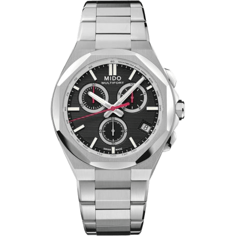 Multifort Chronograph Quartz Stainless Steel / Black / Bracelet