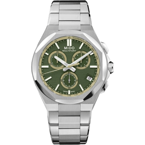 Multifort Chronograph Quartz Stainless Steel / Green / Bracelet