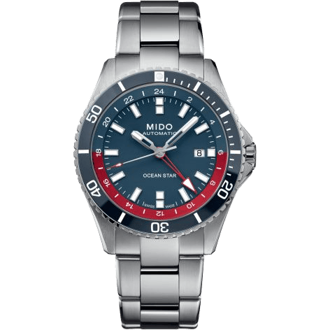 Ocean Star GMT Stainless Steel / Blue / Bracelet