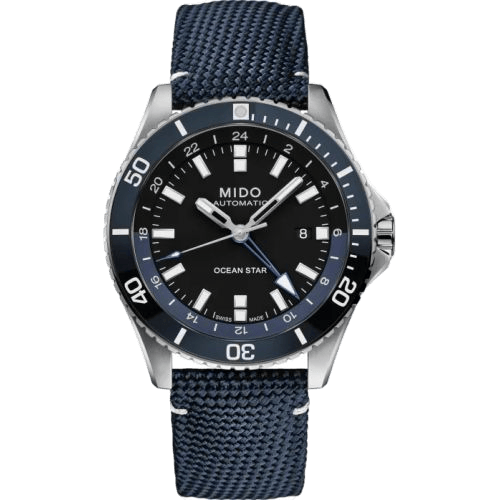 Ocean Star GMT Stainless Steel / Black / Canvas