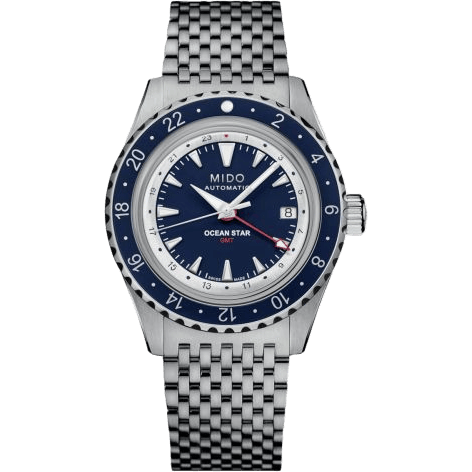 Ocean Star GMT Stainless Steel / Blue / Bracelet