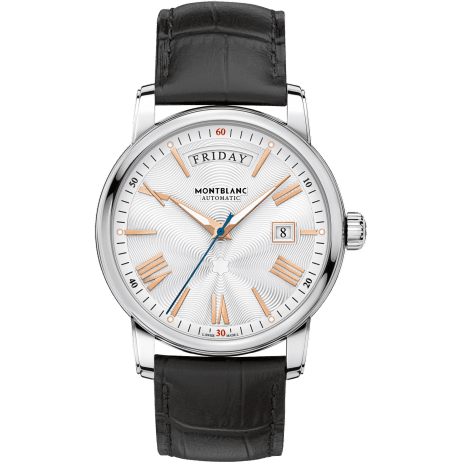 4810 Day-Date Stainless Steel / Silver / Alligator