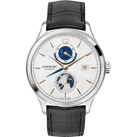 Heritage Chronométrie Dual Time Stainless Steel / Silver / Vasco Da Gama Special Edition