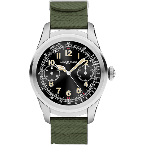 Summit Stainless Steel / Green Rubber