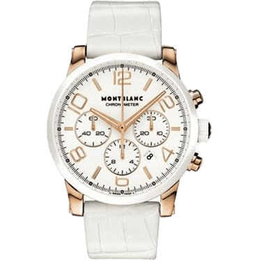 TimeWalker Chronograph Automatic Red Gold Ceramic White