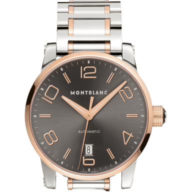 TimeWalker Date Automatic 39 Two Tone Red / Bracelet
