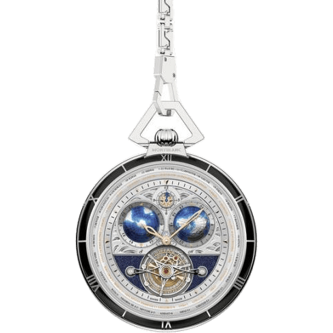 Tourbillon Cylindrique Geospheres Pocket Watch