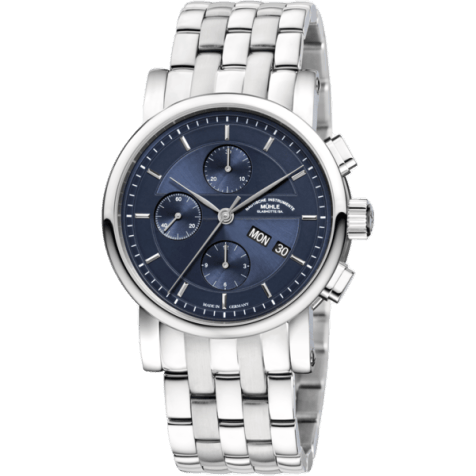 Teutonia II Chronograph Blue / Bracelet