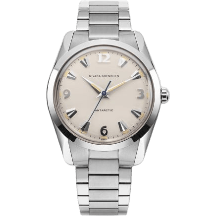 Antarctic 35 Eggshell - Beige Luminova / Stainless Steel / Flat Link