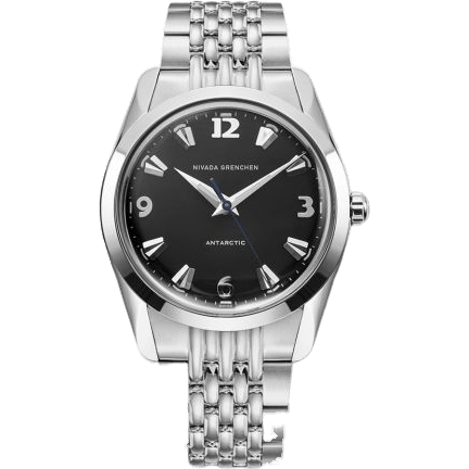 Antarctic 35 Black - White Luminova / Stainless Steel / Beads of Rice