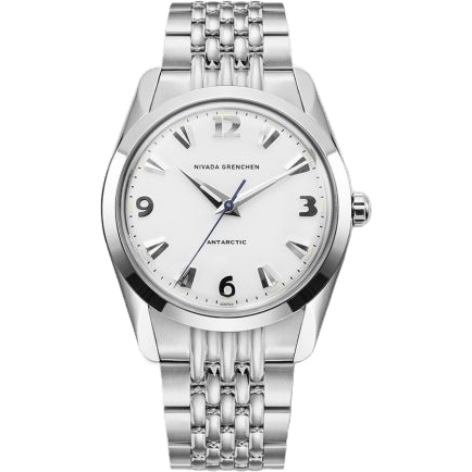 Antarctic 35 White - White Luminova / Stainless Steel / Beads of Rice