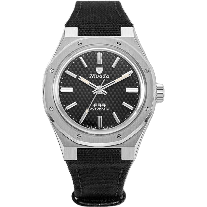 F77 Stainless Steel / Black / Velcro