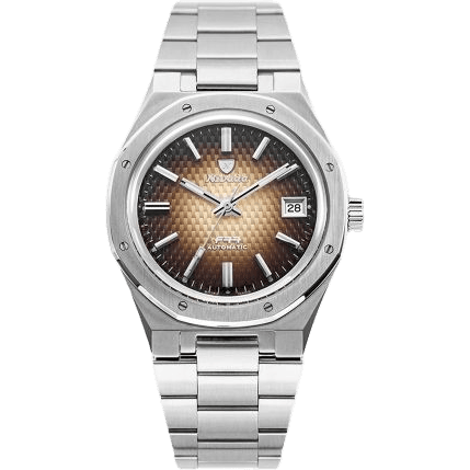 F77 Date Stainless Steel / Brown Smoked / Bracelet
