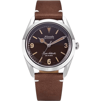 Super Antarctic 3.6.9. Tropical / Stainless Steel / Brown - White