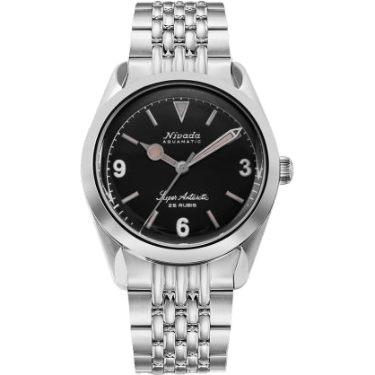 Super Antarctic 3.6.9. Black / Stainless Steel / Beads of Rice