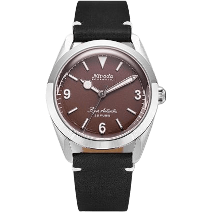 Super Antarctic 3.6.9. Brown - White Luminous / Stainless Steel / Black - White