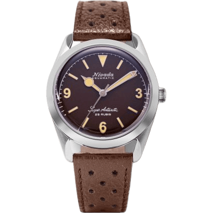 Super Antarctic 3.6.9. Brown - Beige Luminous / Stainless Steel / Brown Racing