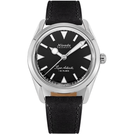 Super Antarctic 35 Black - White Luminova / Stainless Steel / Black