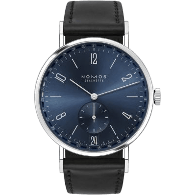 Tangente 2date Stainless Steel / Blue / Closed Case Back