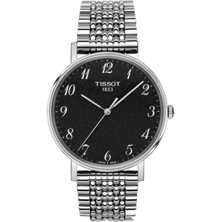 Everytime Medium Stainless Steel / Black / Bracelet