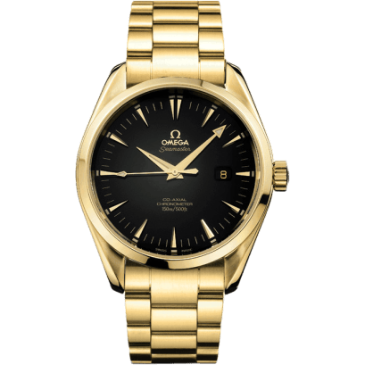 Seamaster Aqua Terra 150M Co-Axial 42.2 Yellow Gold / Black / Bracelet
