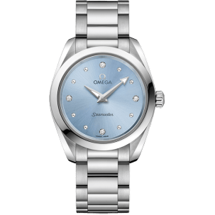 Seamaster Aqua Terra 150M Quartz 28 Stainless Steel / Blue / Bracelet