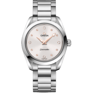 Seamaster Aqua Terra 150M Quartz 28 Stainless Steel / White / Bracelet