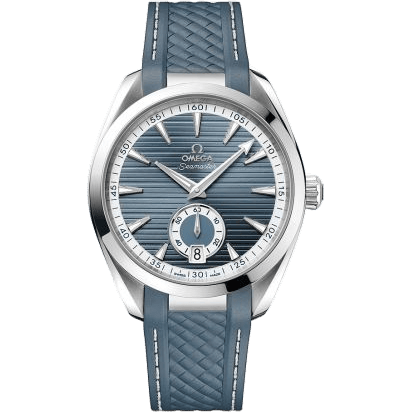 Seamaster Aqua Terra 150M Master Chronometer Small Seconds 41 Stainless Steel / Blue / Rubber